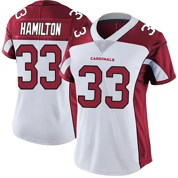 Women's Nike Arizona Cardinals Antonio Hamilton White Vapor Untouchable Jersey - Limited