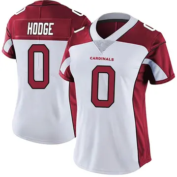 Women's Nike Arizona Cardinals Changa Hodge White Vapor Untouchable Jersey - Limited
