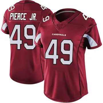 Women's Nike Arizona Cardinals Chris Pierce Jr. Red Vapor Team Color Untouchable Jersey - Limited