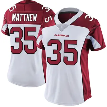 Women's Nike Arizona Cardinals Christian Matthew White Vapor Untouchable Jersey - Limited