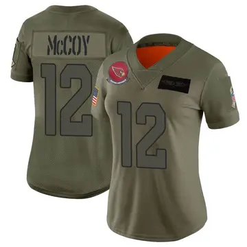 Women's Nike Arizona Cardinals Colt McCoy Camo 2019 Salute to Service Jersey - Limited