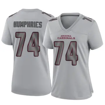 Women's Nike Arizona Cardinals D.J. Humphries Gray Atmosphere Fashion Jersey - Game