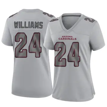 Women's Nike Arizona Cardinals Darrel Williams Gray Atmosphere Fashion Jersey - Game