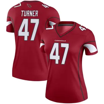 Women's Nike Arizona Cardinals Ezekiel Turner Cardinal Jersey - Legend