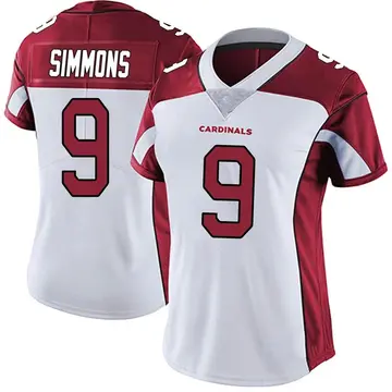 Women's Nike Arizona Cardinals Isaiah Simmons White Vapor Untouchable Jersey - Limited