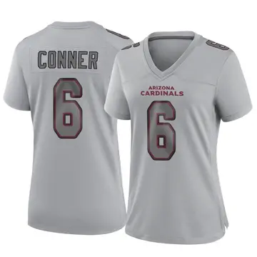 Women's Nike Arizona Cardinals James Conner Gray Atmosphere Fashion Jersey - Game