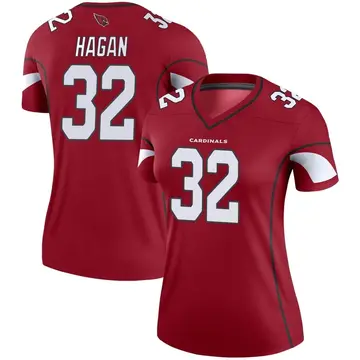 Women's Nike Arizona Cardinals Javon Hagan Cardinal Jersey - Legend