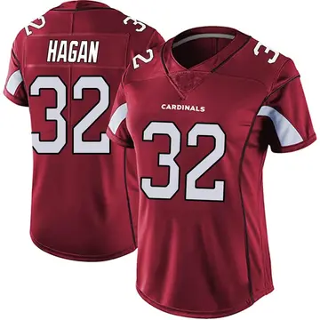 Women's Nike Arizona Cardinals Javon Hagan Red Vapor Team Color Untouchable Jersey - Limited