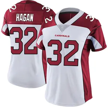 Women's Nike Arizona Cardinals Javon Hagan White Vapor Untouchable Jersey - Limited