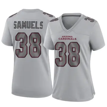 Women's Nike Arizona Cardinals Jaylen Samuels Gray Atmosphere Fashion Jersey - Game