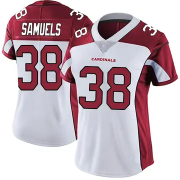 Women's Nike Arizona Cardinals Jaylen Samuels White Vapor Untouchable Jersey - Limited