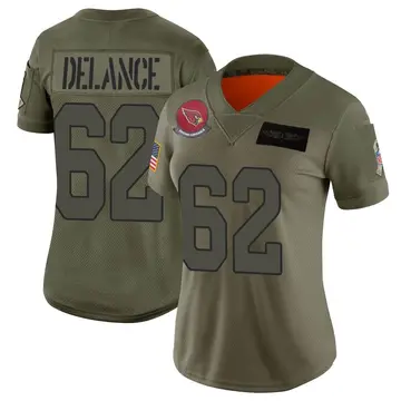 Women's Nike Arizona Cardinals Jean Delance Camo 2019 Salute to Service Jersey - Limited