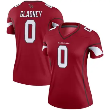 Women's Nike Arizona Cardinals Jeff Gladney Cardinal Jersey - Legend