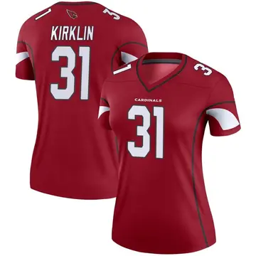 Women's Nike Arizona Cardinals Jontre Kirklin Cardinal Jersey - Legend