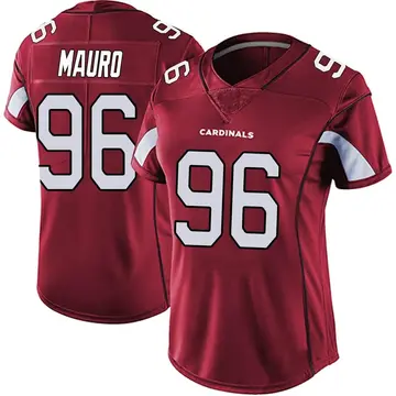 Women's Nike Arizona Cardinals Josh Mauro Red Vapor Team Color Untouchable Jersey - Limited