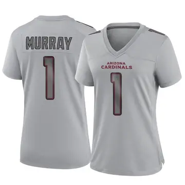 Women's Nike Arizona Cardinals Kyler Murray Gray Atmosphere Fashion Jersey - Game