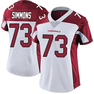 Women's Nike Arizona Cardinals Lachavious Simmons White Vapor Untouchable Jersey - Limited