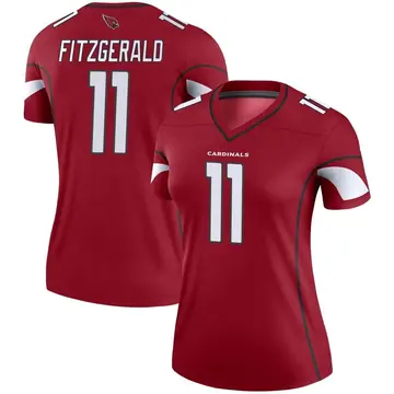 Women's Nike Arizona Cardinals Larry Fitzgerald Cardinal Jersey - Legend