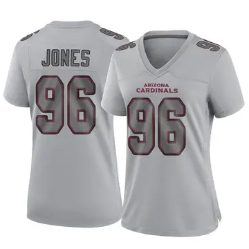 Women's Nike Arizona Cardinals Manny Jones Gray Atmosphere Fashion Jersey - Game