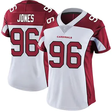 Women's Nike Arizona Cardinals Manny Jones White Vapor Untouchable Jersey - Limited