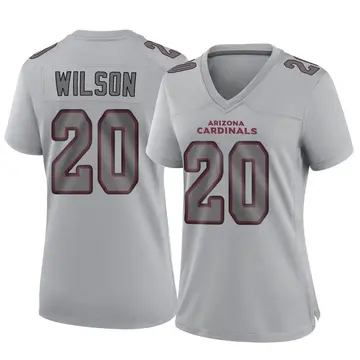 Women's Nike Arizona Cardinals Marco Wilson Gray Atmosphere Fashion Jersey - Game