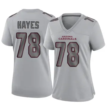 Women's Nike Arizona Cardinals Marquis Hayes Gray Atmosphere Fashion Jersey - Game