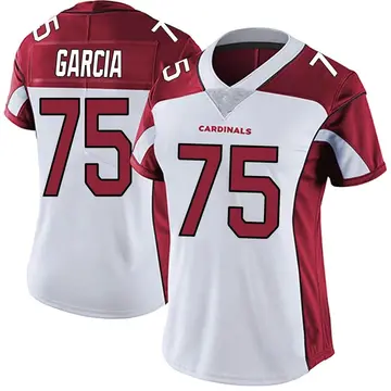 Women's Nike Arizona Cardinals Max Garcia White Vapor Untouchable Jersey - Limited