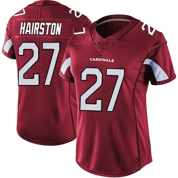 Women's Nike Arizona Cardinals Nate Hairston Red Vapor Team Color Untouchable Jersey - Limited