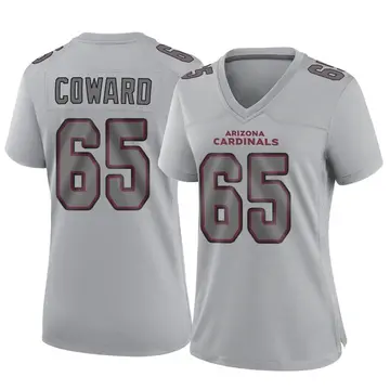 Women's Nike Arizona Cardinals Rashaad Coward Gray Atmosphere Fashion Jersey - Game