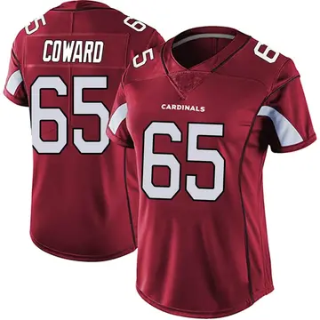 Women's Nike Arizona Cardinals Rashaad Coward Red Vapor Team Color Untouchable Jersey - Limited