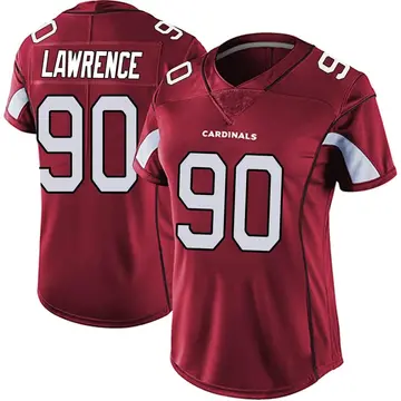 Women's Nike Arizona Cardinals Rashard Lawrence Red Vapor Team Color Untouchable Jersey - Limited