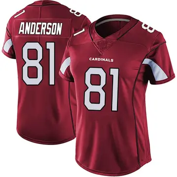 Women's Nike Arizona Cardinals Robbie Anderson Red Vapor Team Color Untouchable Jersey - Limited