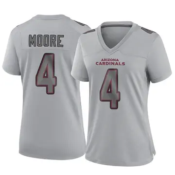 Women's Nike Arizona Cardinals Rondale Moore Gray Atmosphere Fashion Jersey - Game