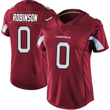 Women's Nike Arizona Cardinals Stephon Robinson Jr. Red Vapor Team Color Untouchable Jersey - Limited