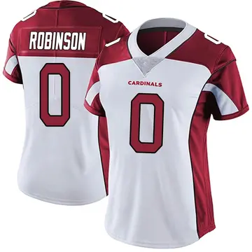 Women's Nike Arizona Cardinals Stephon Robinson Jr. White Vapor Untouchable Jersey - Limited