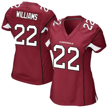 Women's Nike Arizona Cardinals Ty'Son Williams Cardinal Team Color Jersey - Game
