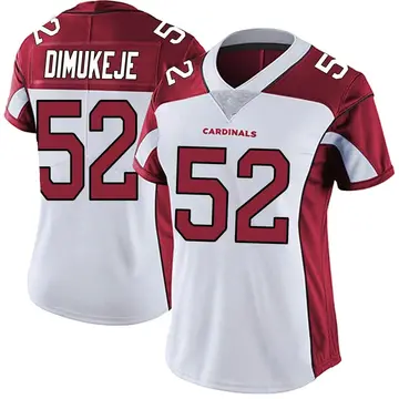 Women's Nike Arizona Cardinals Victor Dimukeje White Vapor Untouchable Jersey - Limited