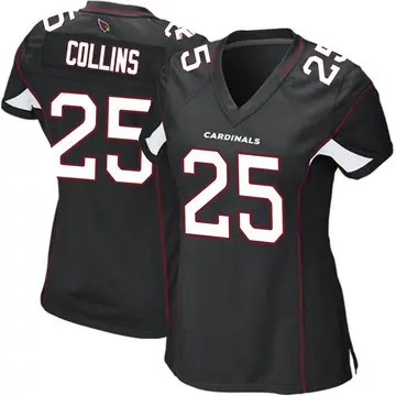 Women's Nike Arizona Cardinals Zaven Collins Black Alternate Jersey - Game
