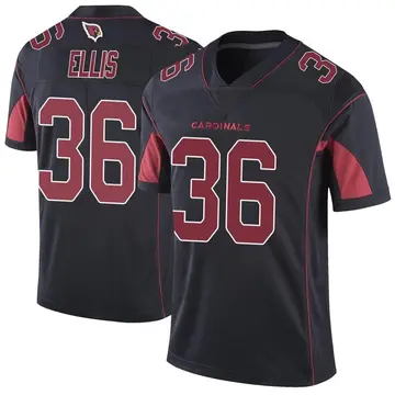 Youth Nike Arizona Cardinals Alex Ellis Black Color Rush Vapor Untouchable Jersey - Limited