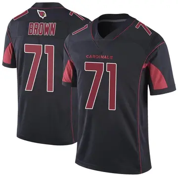 Youth Nike Arizona Cardinals Andrew Brown Black Color Rush Vapor Untouchable Jersey - Limited