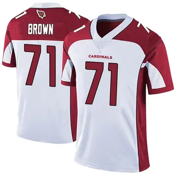 Youth Nike Arizona Cardinals Andrew Brown White Vapor Untouchable Jersey - Limited