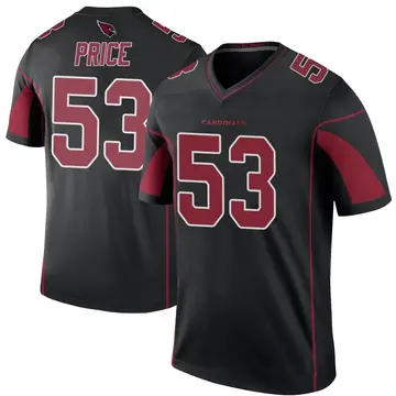 Youth Nike Arizona Cardinals Billy Price Black Color Rush Jersey - Legend