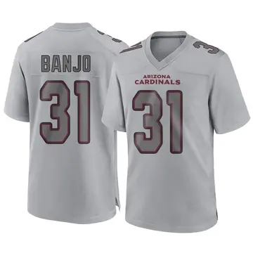 Youth Nike Arizona Cardinals Chris Banjo Gray Atmosphere Fashion Jersey - Game