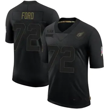 Youth Nike Arizona Cardinals Cody Ford Black 2020 Salute To Service Jersey - Limited