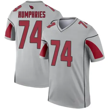 Youth Nike Arizona Cardinals D.J. Humphries Inverted Silver Jersey - Legend