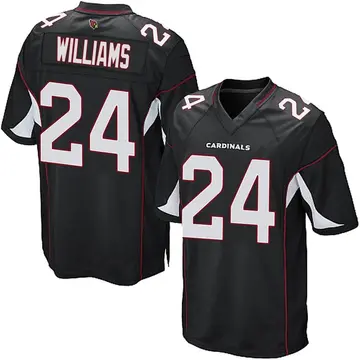 Youth Nike Arizona Cardinals Darrel Williams Black Alternate Jersey - Game
