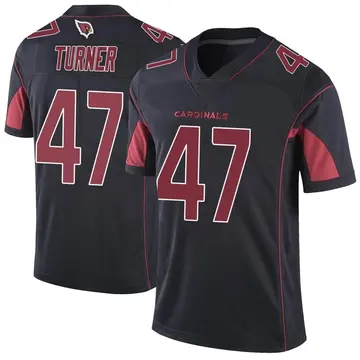 Youth Nike Arizona Cardinals Ezekiel Turner Black Color Rush Vapor Untouchable Jersey - Limited