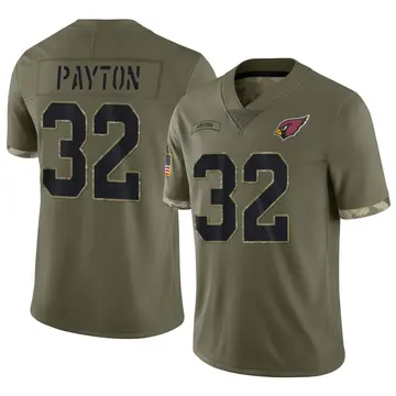 Youth Nike Arizona Cardinals JaVonta Payton Olive 2022 Salute To Service Jersey - Limited
