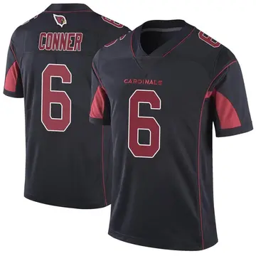 Youth Nike Arizona Cardinals James Conner Black Color Rush Vapor Untouchable Jersey - Limited