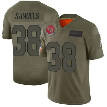 Youth Nike Arizona Cardinals Jaylen Samuels Camo 2019 Salute to Service Jersey - Limited